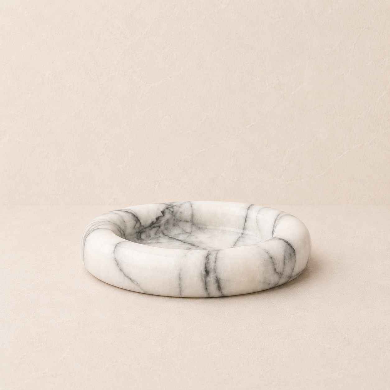 White Marble Donut Tray