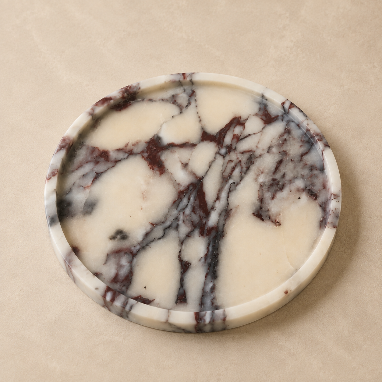 Viola Marble Round