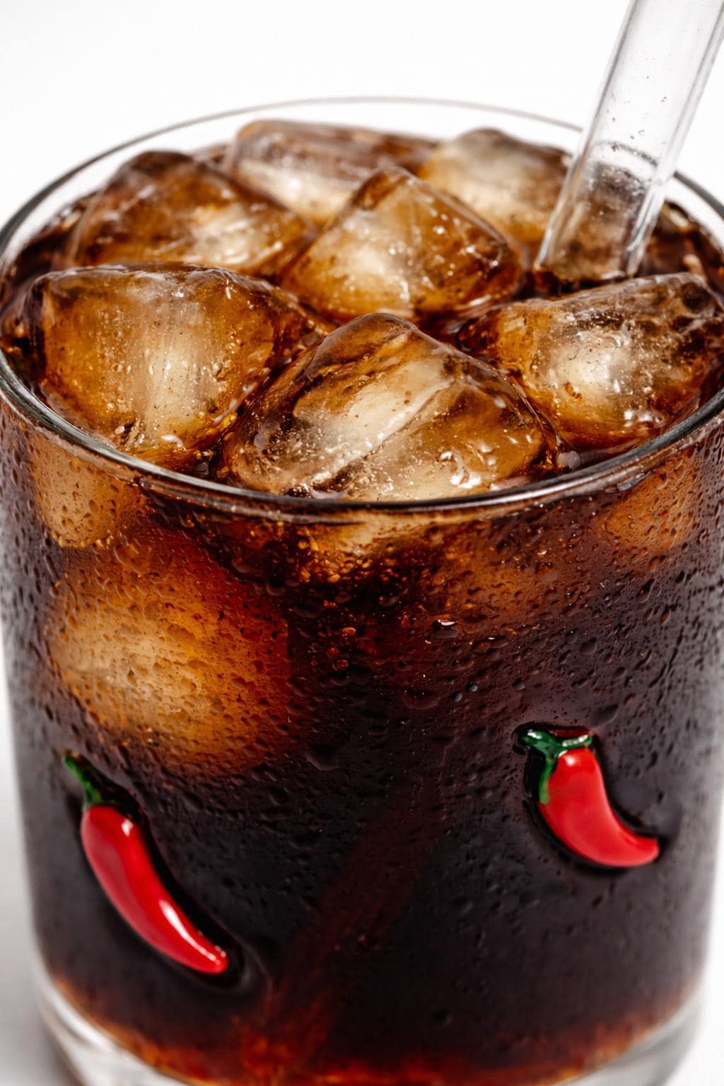 Chili Pepper Glass Tumbler