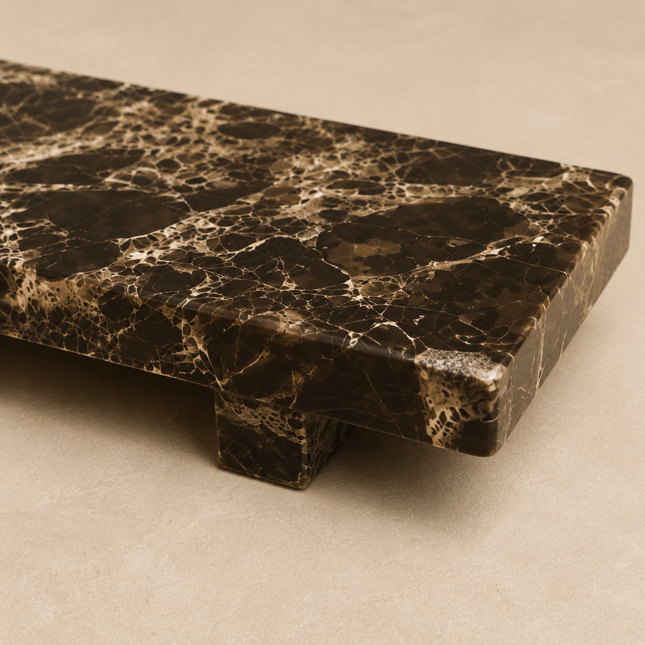 Brown Marble Stand