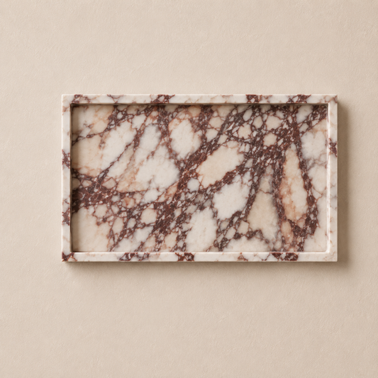 Viola Marble Large Tray