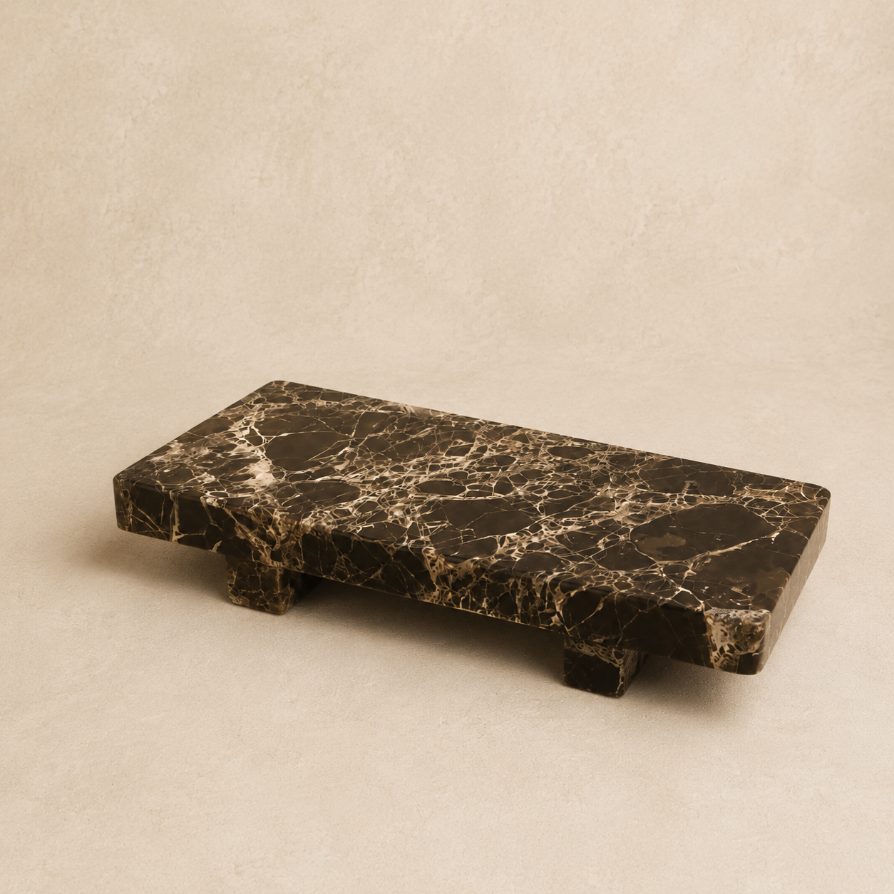 Brown Marble Stand