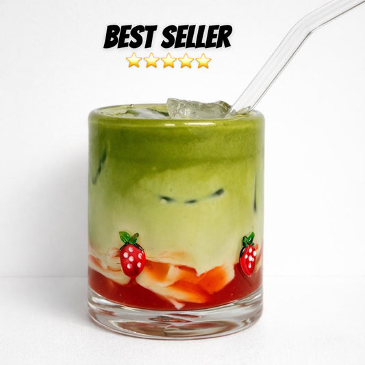 Strawberry Glass Tumbler