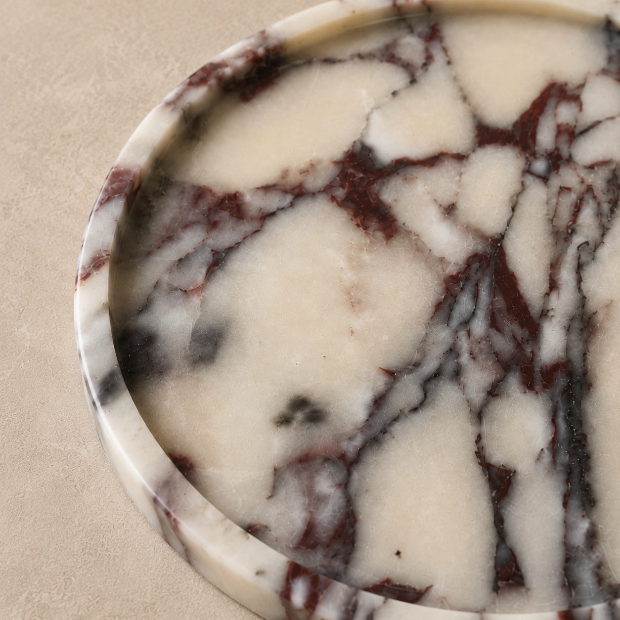 Viola Marble Round