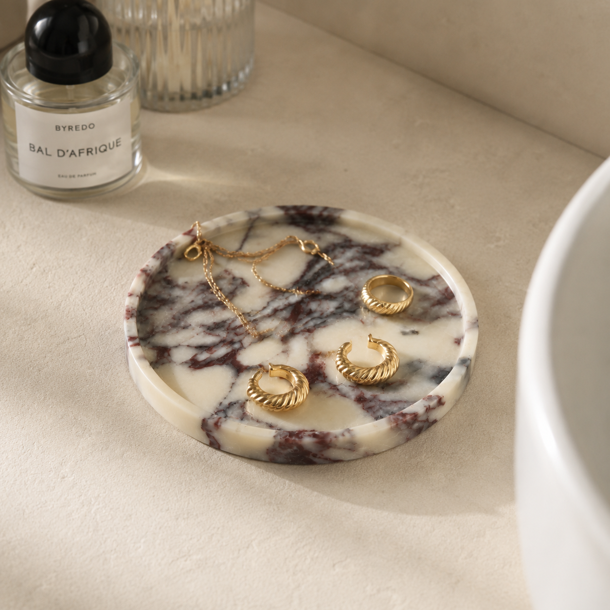 Viola Marble Round