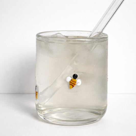 Bee Glass Tumbler