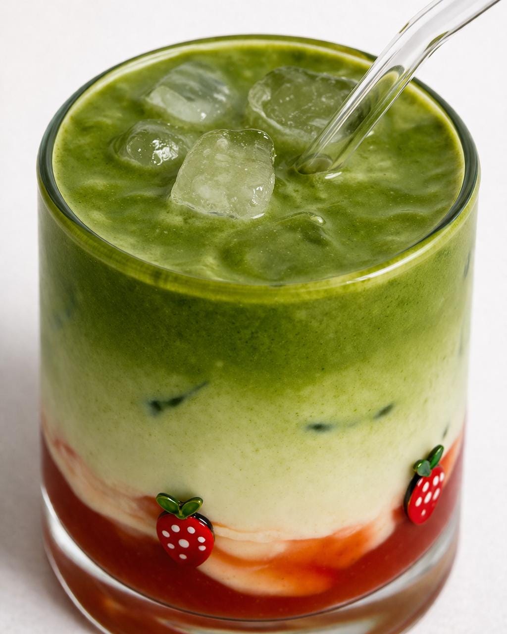 Strawberry Glass Tumbler